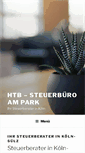 Mobile Screenshot of htb-steuerberater.com